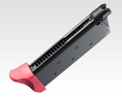 Tokyo Marui AM .45 GBB Pistol, Ren Version "Vorpal Bunny" (Pink) - All Airsoft Gas Pistols - view 4
