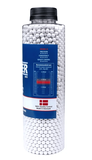 Alpha Blaster BBs, 0.30g, 3300 pcs, bottle - Airsoft BB Ammo .28 and Above - view 2