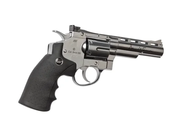 Dan Wesson, CO2, Silver, 4" Revolver Pistol By ASG - New Airsoft Products - view 2