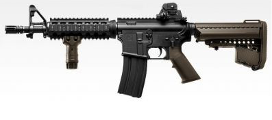 Tokyo Marui (Recoil) CQBR Tan Version Airsoft Gun EBB AEG - Tokyo Marui