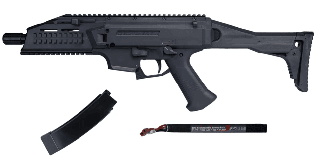 ASG CZ Scorpion EVO 3 A1, AEG, SportsLine Value pack - ASG Airsoft
