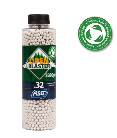 ASG OPEN BLASTER 0.32G 3000 PCS - Airsoft BB Ammo .28 and Above