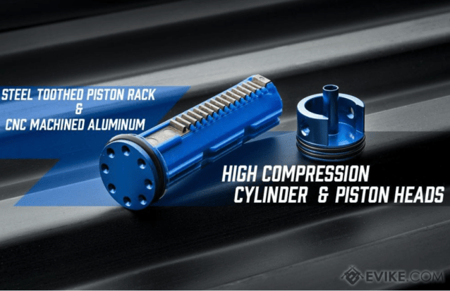 CYMA Platinum M4 8.5 M-LOK AEG (with Built-In Mosfet & Tracer Hop-Up - Black - CM.006R-8.5) - Classic Airsoft Guns - view 10