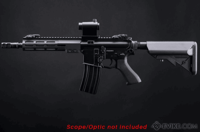CYMA Platinum M4 8.5 M-LOK AEG (with Built-In Mosfet & Tracer Hop-Up - Black - CM.006R-8.5) - Classic Airsoft Guns - view 7