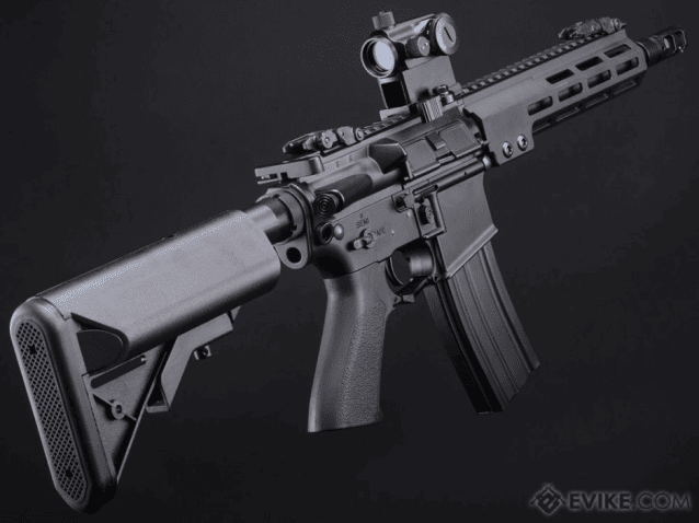 CYMA Platinum M4 8.5 M-LOK AEG (with Built-In Mosfet & Tracer Hop-Up - Black - CM.006R-8.5) - Classic Airsoft Guns - view 2
