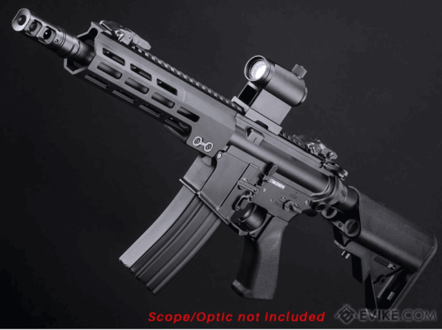 CYMA Platinum M4 8.5 M-LOK AEG (with Built-In Mosfet & Tracer Hop-Up - Black - CM.006R-8.5) - Classic Airsoft Guns - view 5