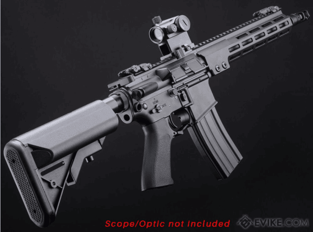 CYMA Platinum M4 10.5 M-LOK AEG (with Built-In Mosfet & Tracer Hop-Up - Black - CM.006R-10.5) - Cyma - view 2