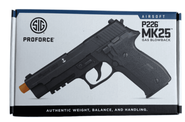 SIG Sauer ProForce P226 MK25 Gas Blowback Pistol (AIR-PF-MK25) - All Airsoft Gas Pistols - view 11