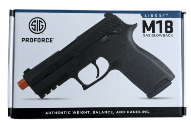 SIG Sauer ProForce P320 M18 Gas Blowback Pistol (Black - AIR-PF-M18BGG) - All Airsoft Gas Pistols - view 9