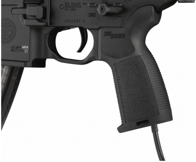 Sig Sauer MCX MPX - Black - HPA with a Wolverine Inferno 2 Spartan Edition - HPA Airsoft Rifles - view 2