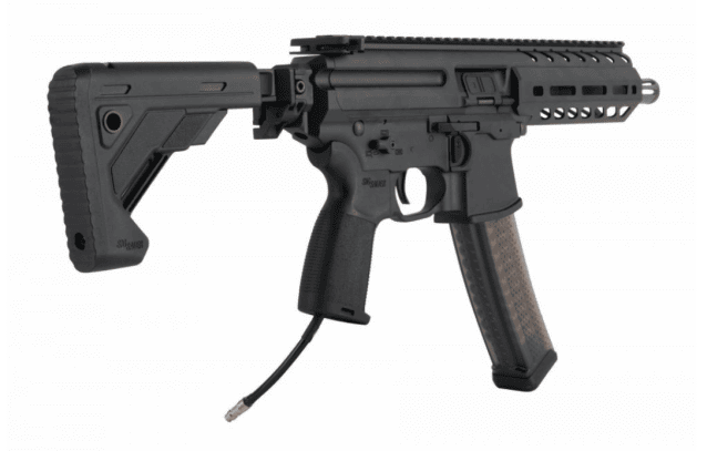 Sig Sauer MCX MPX - Black - HPA with a Wolverine Inferno 2 Spartan Edition - HPA Airsoft Rifles - view 5