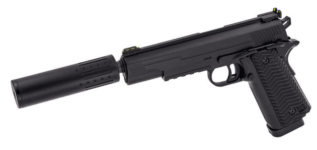 VORSK VX-14 GBB PISTOL (Black) - Airsoft Hi Capa Pistols