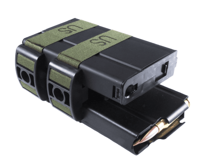 M14 Magazine Electric Dual Magazine 800R (Auto-Button) (Black) - Airsoft AEG Magazines - view 3