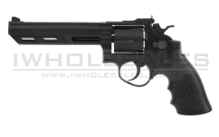 HFC HG-133 6.0" Inch Barrell Gas Revolver (Black) (HFC-HG-133-BK)