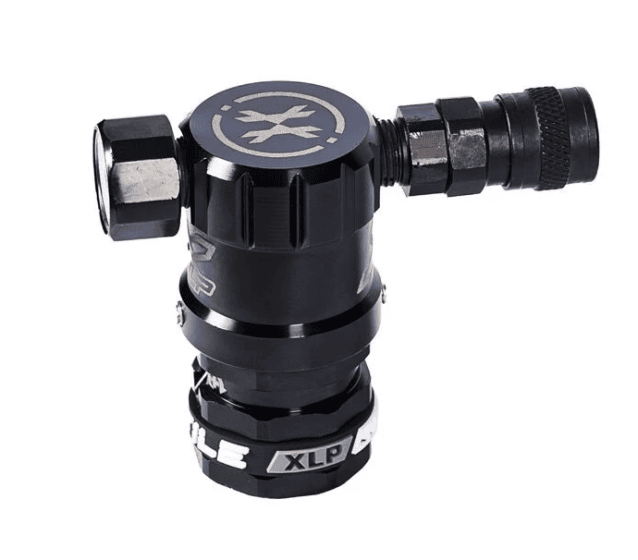 HK Army Hostile XLP Regulator - Side Port - Black - Airsoft HPA Regulators - view 2