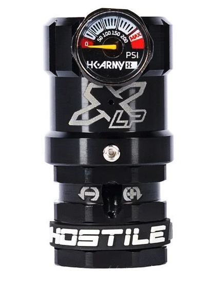 HK Army Hostile XLP Regulator - Side Port - Black - Airsoft HPA Regulators - view 7