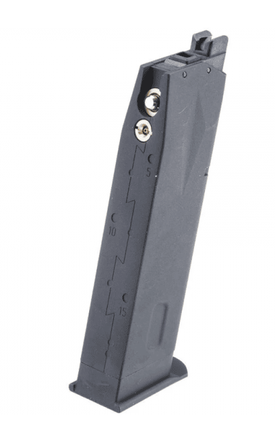 SIG Sauer 226 MK25 Gas Magazine (18 Rounds - VFC - Black) - Airsoft Pistol Magazines - view 2