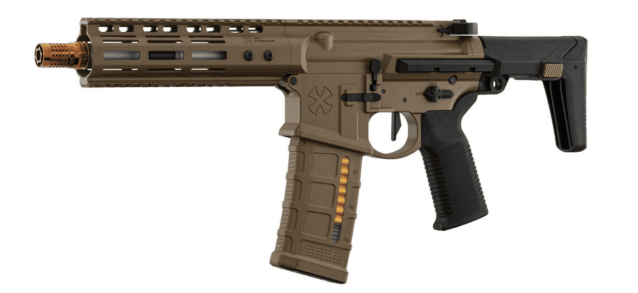 EMG Noveske N4 Ghetto Blaster 7 MWS Gen 3 Gas Blowback M4 by Double Eagle (Tan) - EMG - view 2