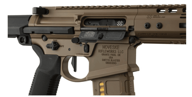 EMG Noveske N4 Ghetto Blaster 7 MWS Gen 3 Gas Blowback M4 by Double Eagle (Tan) - EMG - view 6