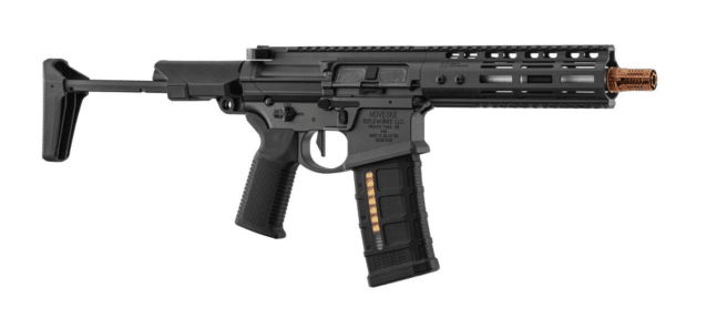 EMG Noveske N4 Ghetto Blaster 7 MWS Gen 3 Gas Blowback M4 by Double Eagle (Urban Grey) - EMG - view 4
