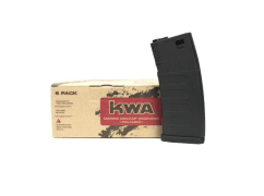 KWA K120 Polymer M4 Mid Cap 6 Pack - Black