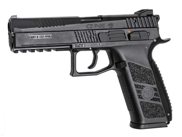 ASG CZ P09 Gas Blow Back Pistol C02 Black - All Airsoft Gas Pistols - view 2