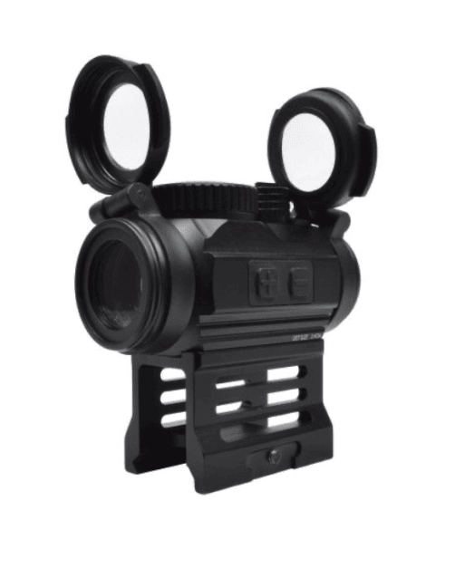 ACM Tactical Red Dot Sight with 1inch Riser (Black) - Airsoft Sights and Optics
