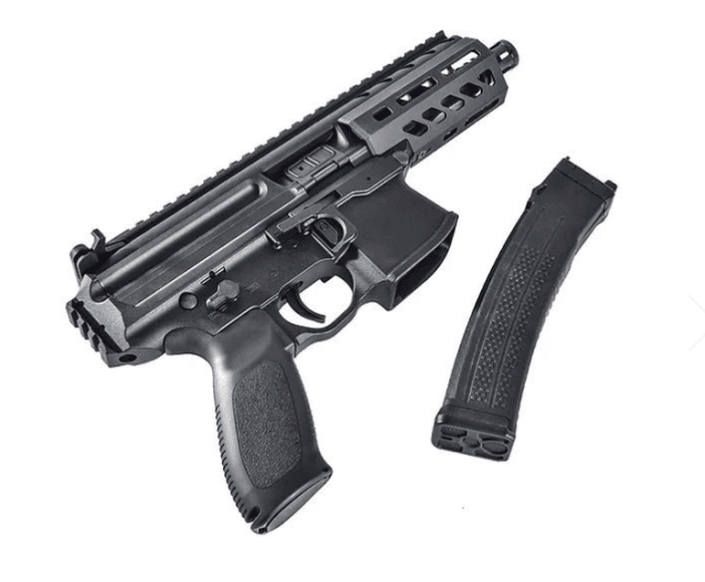 AA/APFG MPX Gas Magazine (Black) - Airsoft GBB Rifle Magazines - view 2
