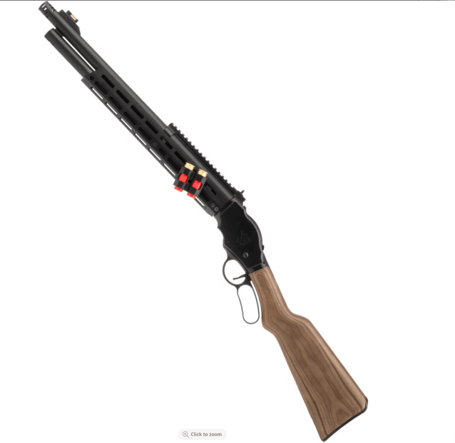 Golden Eagle M1887 Gas Shell Ejecting Lever-Action Shotgun; Space Cowboy, Black - Golden Eagle - view 2