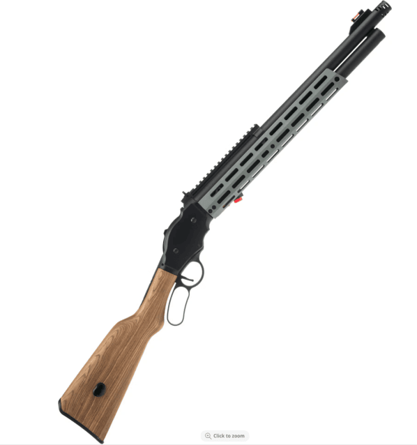 Golden Eagle M1887 Gas Shell Ejecting Lever-Action Shotgun; Space Cowboy, Black / Grey - Golden Eagle - view 2