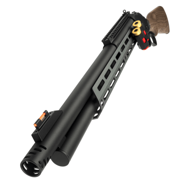 Golden Eagle M1887 Gas Shell Ejecting Lever-Action Shotgun; Space Cowboy, Black / Grey - Golden Eagle - view 3