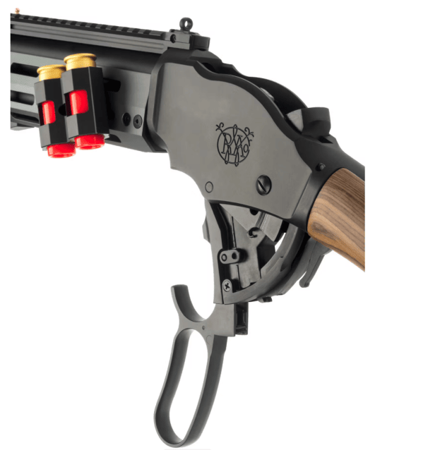 Golden Eagle M1887 Gas Shell Ejecting Lever-Action Shotgun; Space Cowboy, Black / Grey - Golden Eagle - view 4