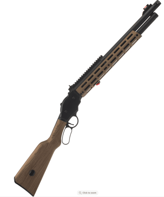 Golden Eagle M1887 Gas Shell Ejecting Lever-Action Shotgun; Space Cowboy, Black / Bronze - Golden Eagle - view 4