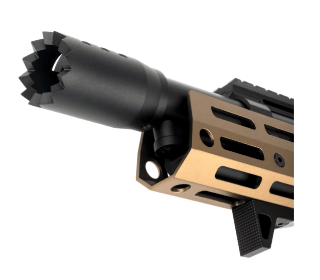 Golden Eagle M1887 Gas Shell Ejecting Lever-Action Shotgun; Space Shorty, Black / Bronze - Golden Eagle - view 5