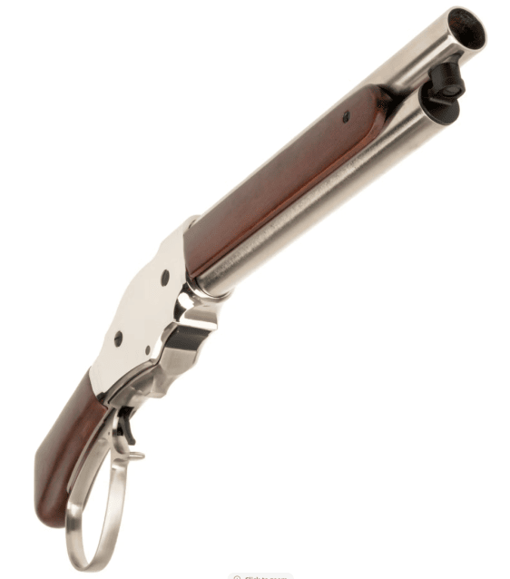 Golden Eagle M1887 Gas Shell Ejecting Lever-Action Shotgun; Sawn-off, Chrome - Golden Eagle - view 3