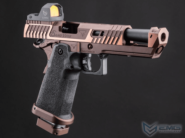 EMG x TTI 2011 JW4 Sand Viper (2024 Updated Version) - Airsoft Hi Capa Pistols - view 2