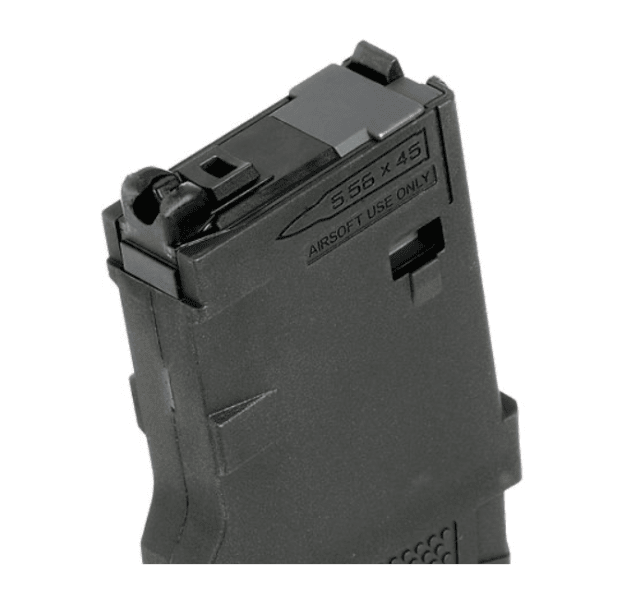 EMG Helios Noveske N4 M4 MWS Gen 3 Gas Magazine by Double Eagle (G101 - 35 Rounds - Black) - Airsoft GBB Rifle Magazines - view 4