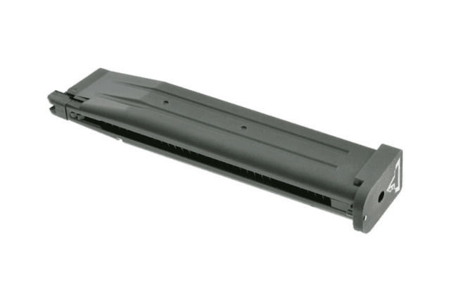 Jag Precision x Taran Tactical International Licensed Hi-Capa Series Extended ALPHA Magazine (TTI - Black - 42 Rounds) - Airsoft Pistol Magazines - view 2