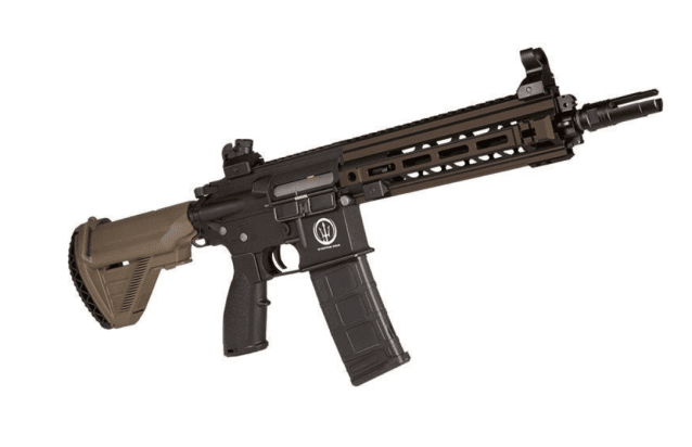 Rossi M4 Neptune DEVGRU-T 9 inch (ETU Programmable Trigger - Tan) - All AEG Airsoft Rifles - view 3