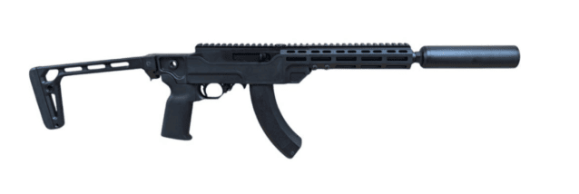 Ace 1 Arms x22 Gas Blowback Rifle with Suppressor - GBB Airsoft Gas Assault Rifles - view 4