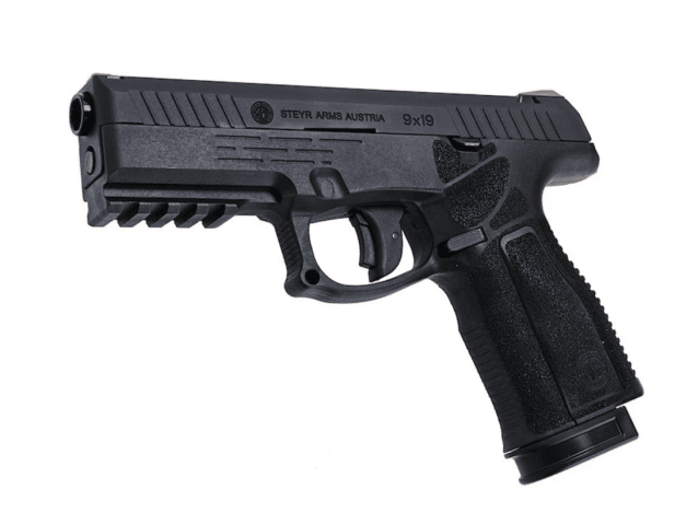 KJWorks ASG Steyr L9-A2 Gas Blowback Pistol - All Airsoft Gas Pistols - view 2