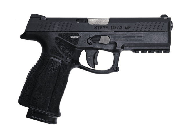 KJWorks ASG Steyr L9-A2 Gas Blowback Pistol - All Airsoft Gas Pistols - view 3