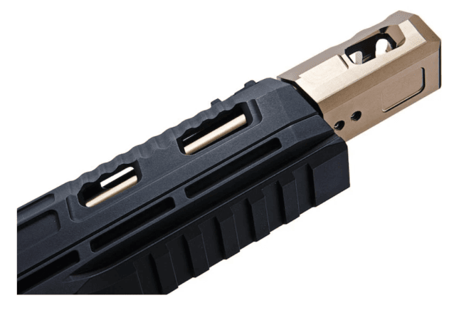 KJWorks KP19 Hi-Capa Optic Ready with Compensator Gas Blowback Pistol - Airsoft Hi Capa Pistols - view 7
