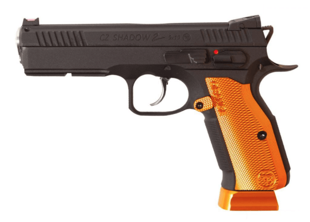 KJWorks CZ Shadow 2 Gas Blowback Pistol Orange