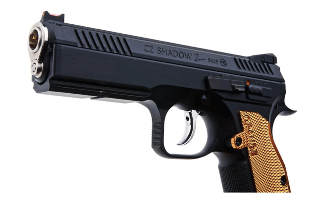 KJWorks CZ Shadow 2 Gas Blowback Pistol Orange - All Airsoft Gas Pistols - view 4