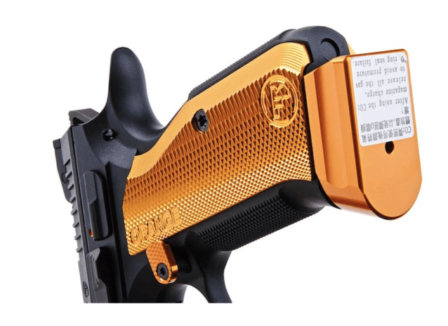 KJWorks CZ Shadow 2 Gas Blowback Pistol Orange - All Airsoft Gas Pistols - view 10