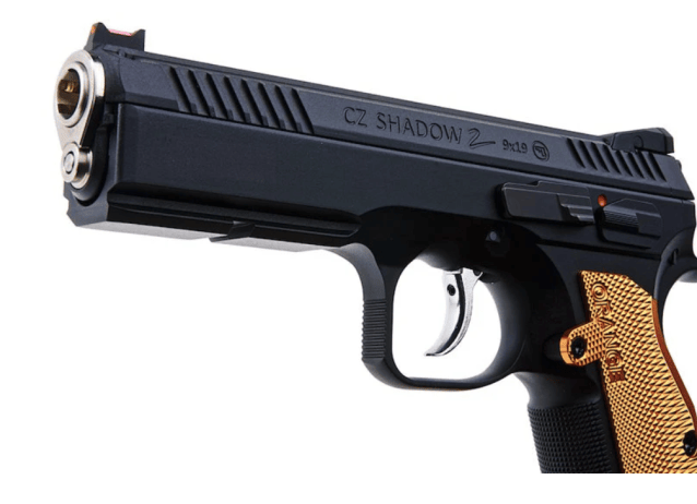 KJWorks CZ Shadow 2 Gas Blowback Pistol Orange - All Airsoft Gas Pistols - view 12