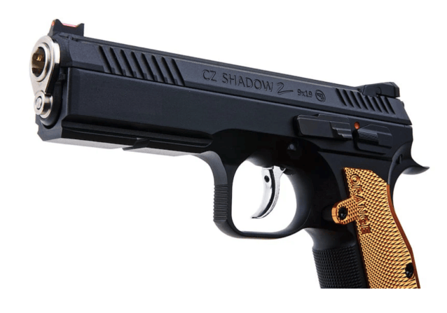 KJWorks CZ Shadow 2 Gas Blowback Pistol Orange - All Airsoft Gas Pistols - view 11