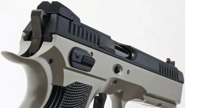 KJWorks CZ Shadow 2 Gas Blowback Pistol Urban Grey - All Airsoft Gas Pistols - view 9