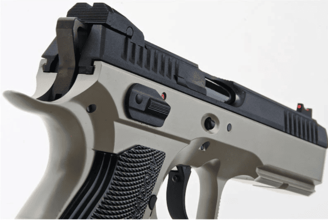 KJWorks CZ Shadow 2 Gas Blowback Pistol Urban Grey - All Airsoft Gas Pistols - view 6